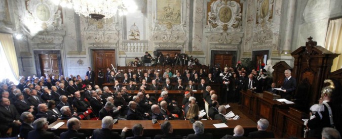 Roma, Palazzo Spada: aula del Consiglio di Stato