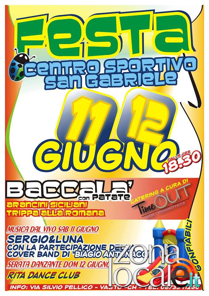 festa gabrielini 2016