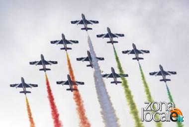 Le Frecce Tricolori a Zeltweg