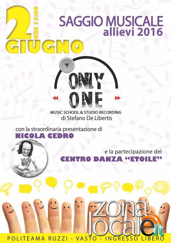 only one saggio 2016