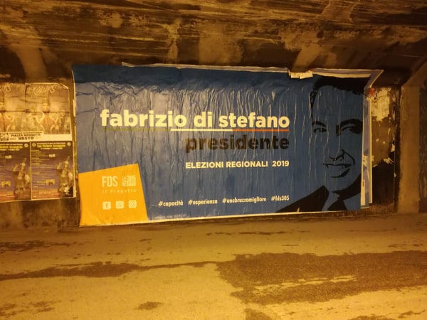 Un manifesto di Fabrizio Di Stefano 