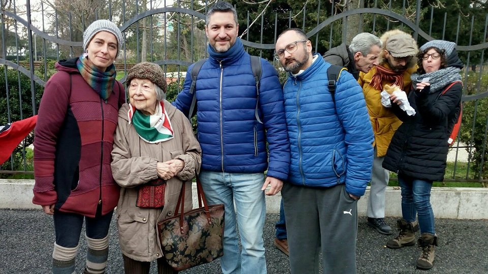 Rappresentanti abruzzesi di Potere al Popolo a Macerata