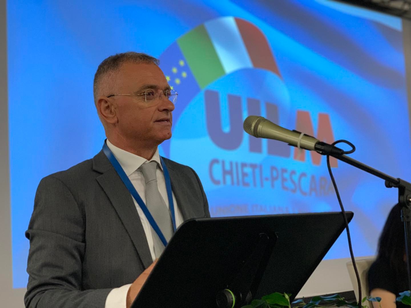 Nicola Manzi rieletto segretario Generale della Uilm Chieti Pescara - Gallery 4 UILM MANZI 1