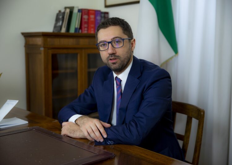 Il deputato Andrea Colletti (Alternativa)
