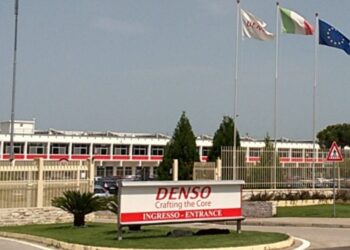 Lo stabilimento Denso di San Salvo