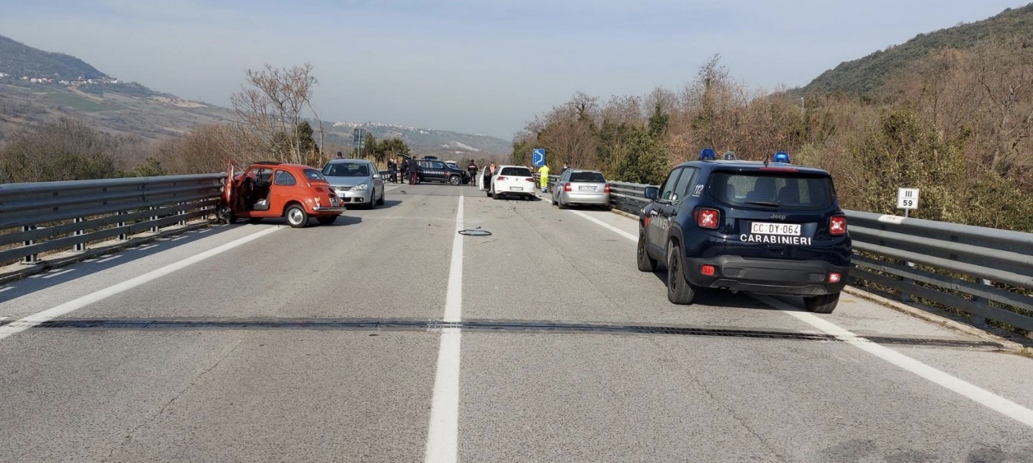 Chiesto il processo per il 22enne che con un sorpasso azzardato avrebbe causato la morte di Salvatore Calderone - Gallery 4 foto incidente 1