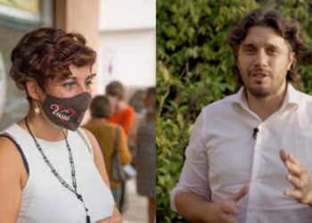 Da sinistra, Carmela Grippa e Francesco Silvestri