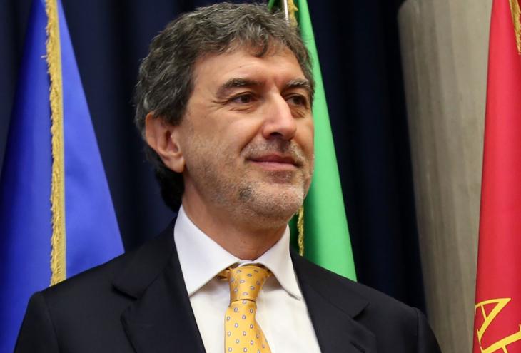 Marco Marsilio, presidente della Regione Abruzzo
