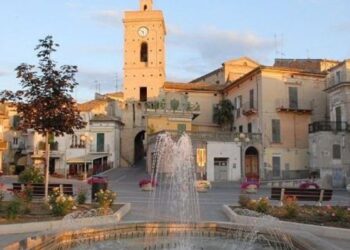 La piazza di Paglieta