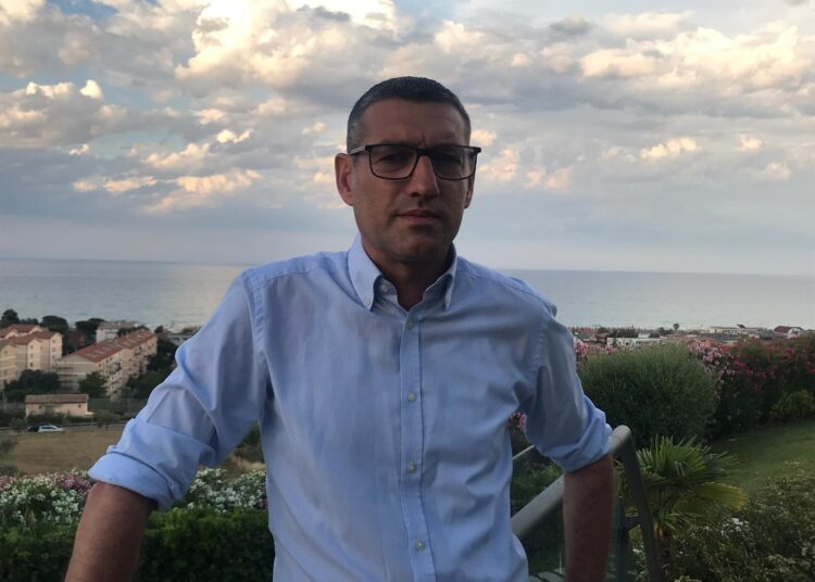 Ermanno Falone, segretario della Lega di Vasto