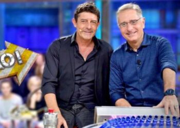 Da sinistra, Luca Laurenti e Paolo Bonolis