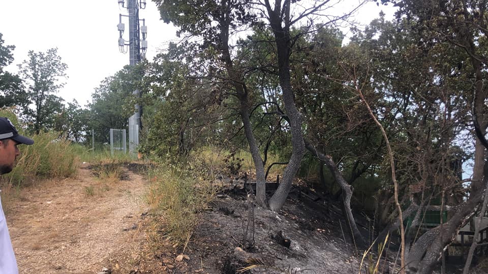 Scoppia un incendio sulla Provinciale Panoramica a Fossacesia - GALLERY 5 inc foss20224 Copia