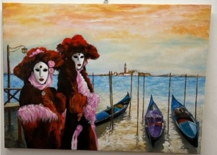 Commozione e soddisfazione per il finissage della pittrice Angiolelli - Gallery 6 mascheremostra
