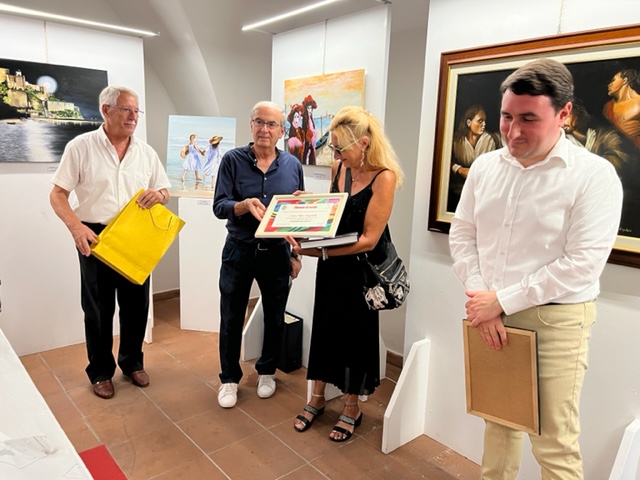 Commozione e soddisfazione per il finissage della pittrice Angiolelli - Gallery 2 mostra6