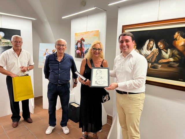 Commozione e soddisfazione per il finissage della pittrice Angiolelli - Gallery 4 mostra7