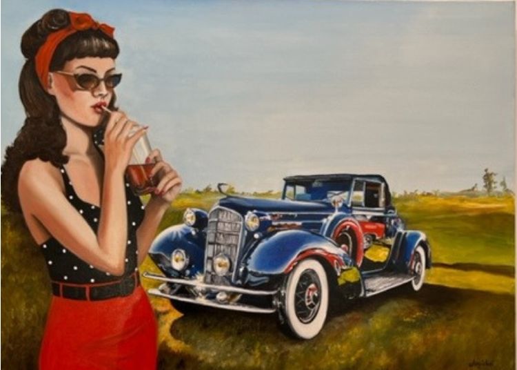 Commozione e soddisfazione per il finissage della pittrice Angiolelli - Gallery 7 mostradonna