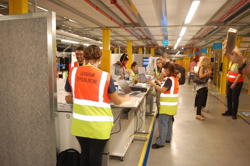 Amazon apre a San Salvo, mille posti di lavoro entro tre anni - Foto 3 reparto1