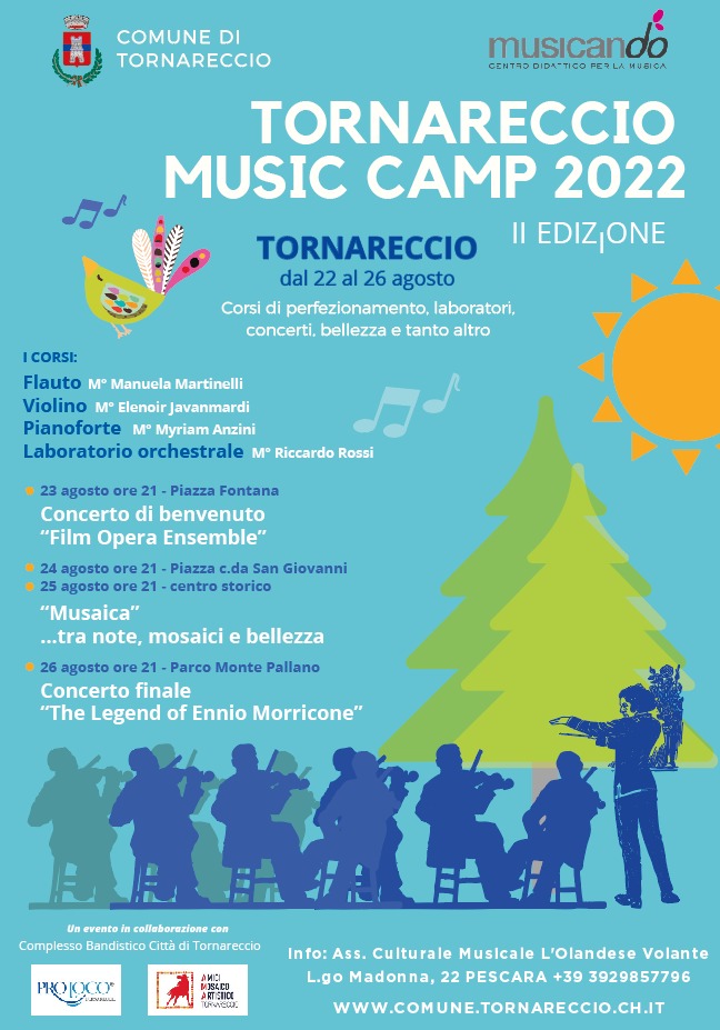 Al via la seconda edizione del Tornareccio Music camp con musica, bellezza e divertimento - GALLERY 3 tornareccio3