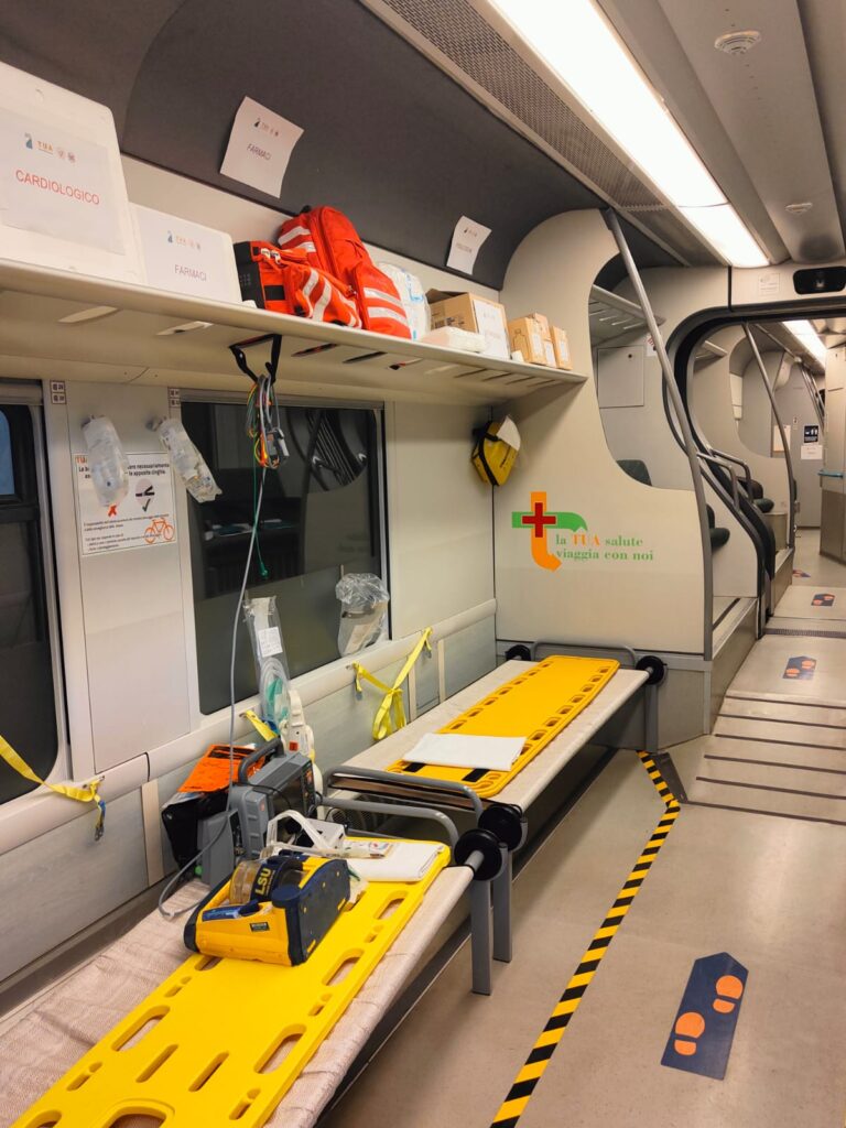 Pronto il treno-ambulanza della Tua, da domani sui binari della stazione di Vasto-San Salvo - Gallery 2 tua3