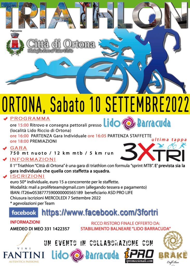 Triathlon Citta di Ortonalocandina