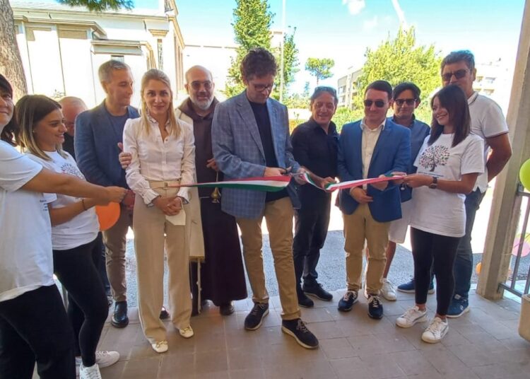 L'inaugurazione dell'asilo nido Stella maris