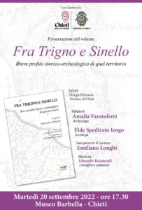 “Fra Trigno e Sinello”, la microstoria di 32 centri della provincia di Chieti 2 libro chieti