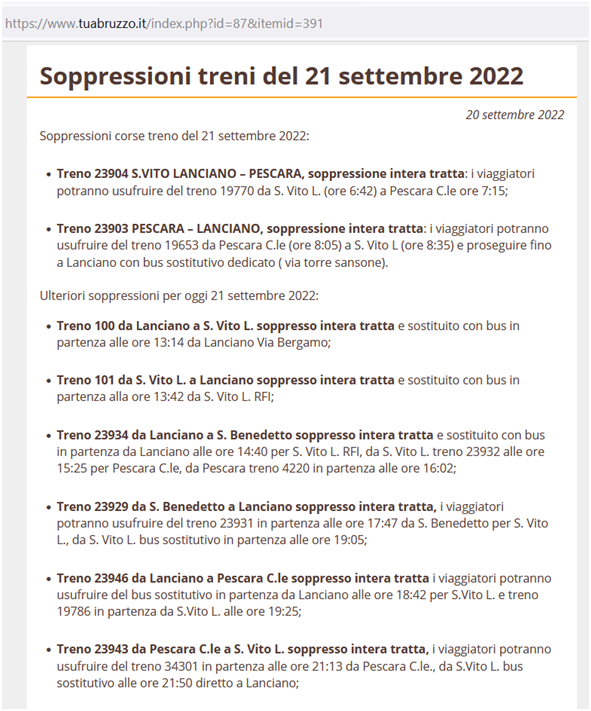 treni soppressi 1