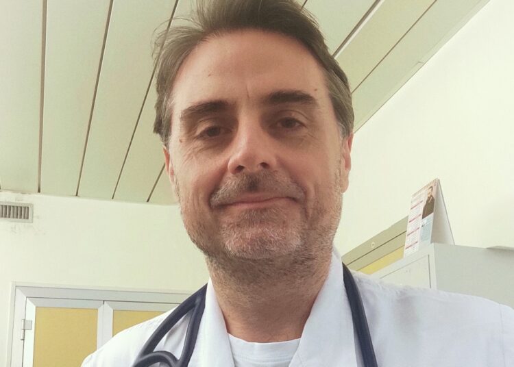 Emmanuele Tafuri, direttore del Ps dell'ospedale di Chieti