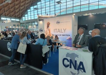 Lo stand Cna Turismo Abruzzo