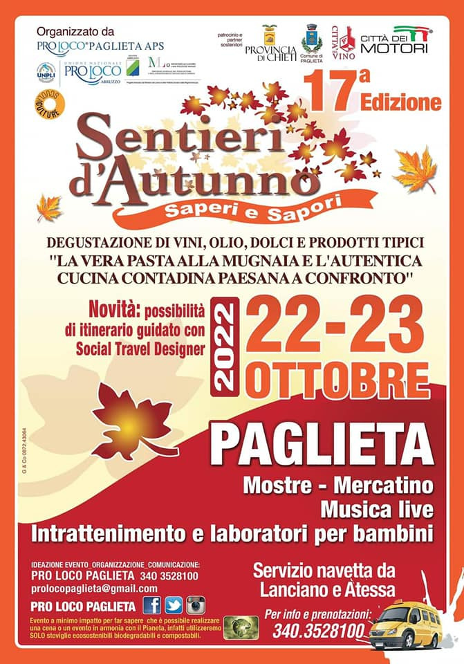 A Paglieta si lavora per la 17esima edizione di "Sentieri d'Autunno" 2 immagine 6