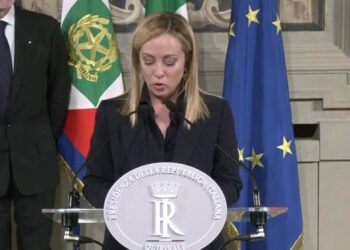 Il presidente del Cdm, Giorgia Meloni