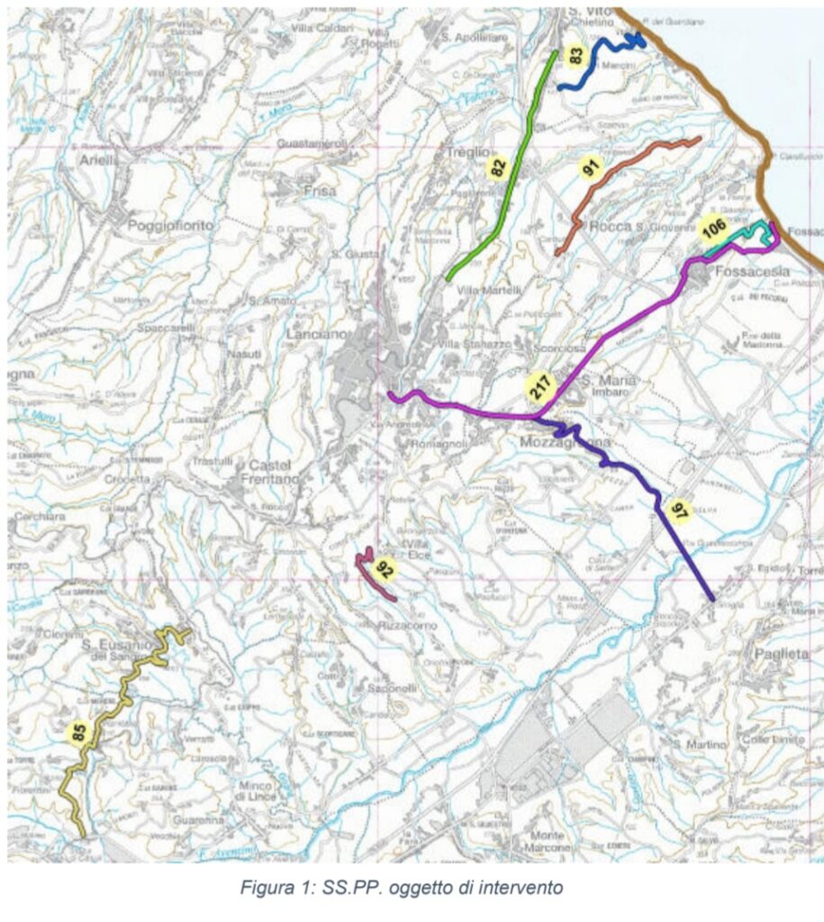 Distretto 6 strade provinciali