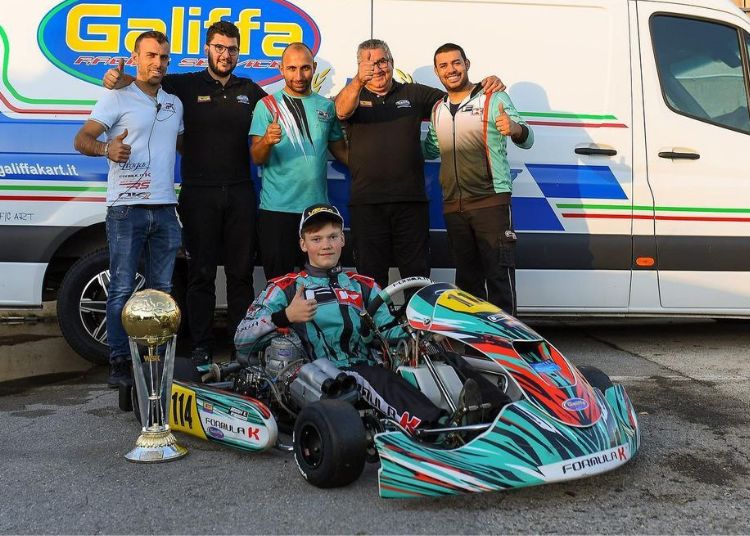 Karting, Fabrizio Pietropaolo: “Contento del podio, ora testa alla prossima gara” - Gallery 4 Untitled design 2022 11 07T175115.969