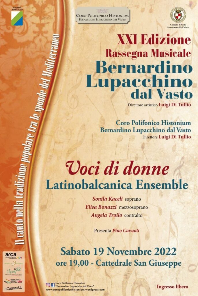 Ultimi appuntamenti della rassegna musicale Lupacchino dal Vasto 2 coro polifonico histonium 1