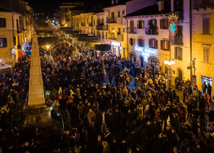 Uno scorcio di Agnone, dicembre 2022. Foto di Danilo Di Nucci, Studio "Le Iridi digitali"