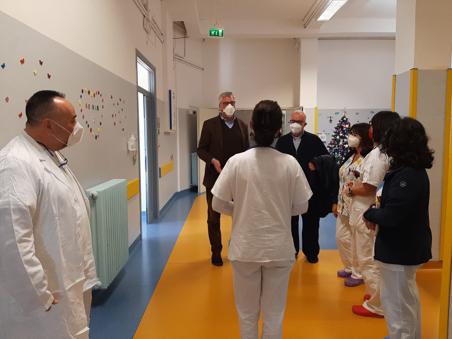 L'arcivescovo Cipollone visita l'ospedale di Lanciano - GALLERY 4 dg e vescovo natale 2