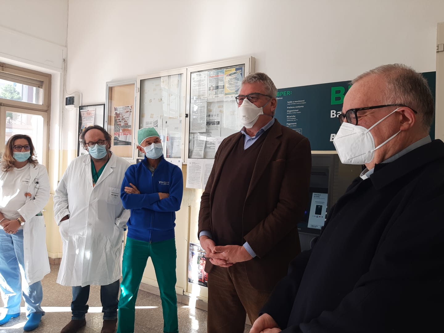 L'arcivescovo Cipollone visita l'ospedale di Lanciano - GALLERY 3 dg e vescovo natale 4