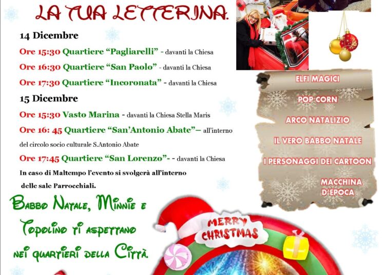 letterina babbo natale