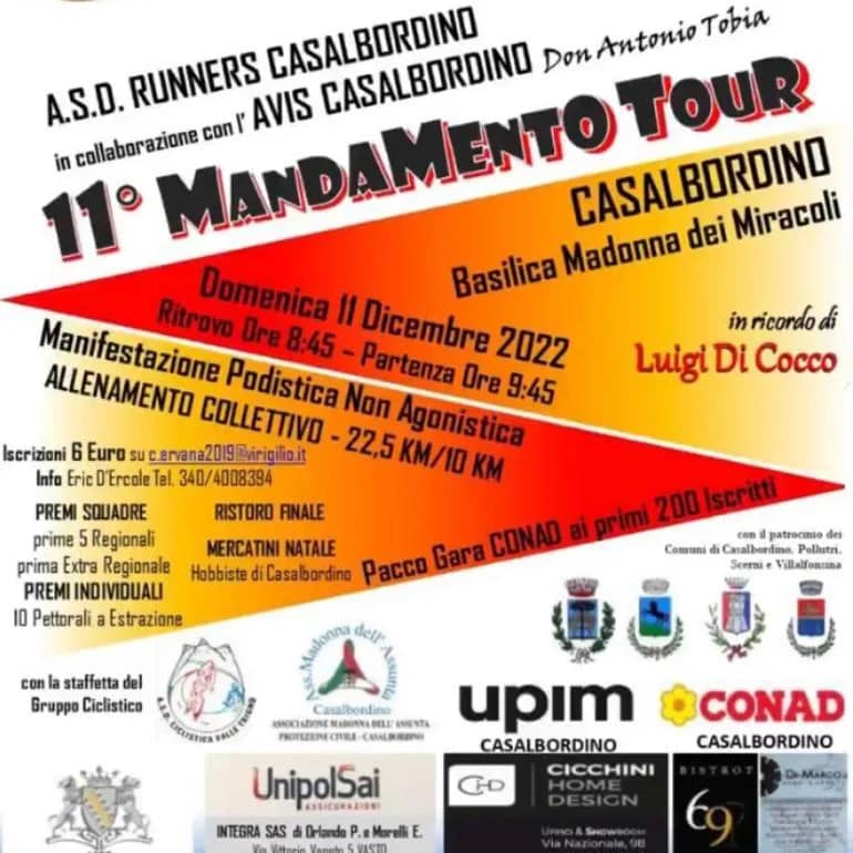 mandamento tour 1