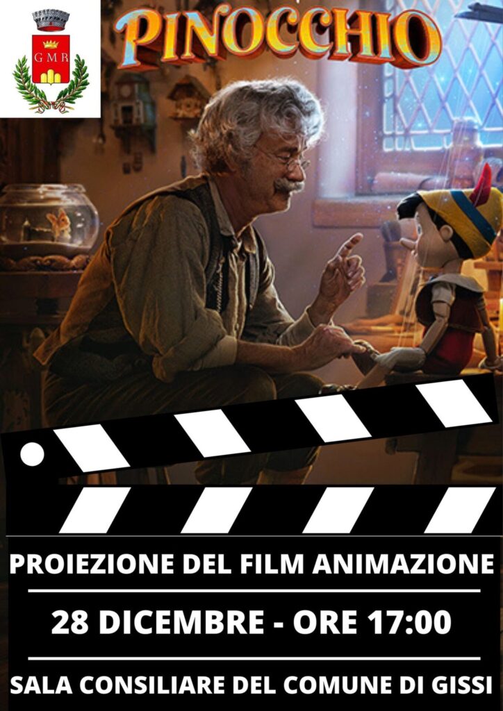 I prossimi appuntamenti natalizi a Gissi 2 pinocchio
