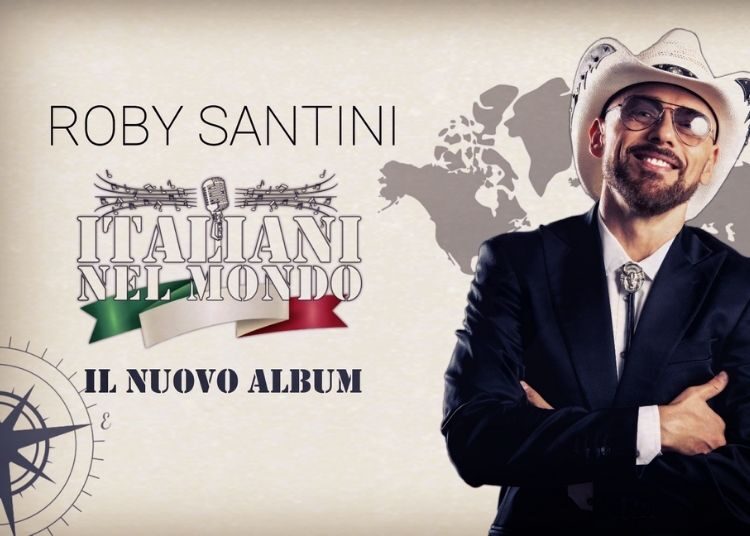 La copertina dell'album "Gli Italiani nel mondo"