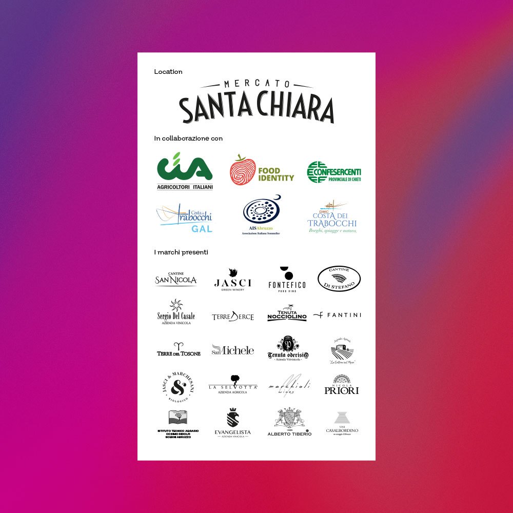 Tutto pronto per domani col Santa Chiara Food & Wine Festival - Gallery 3 santa chiara 1