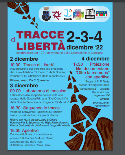 tracce di liberta lanciano