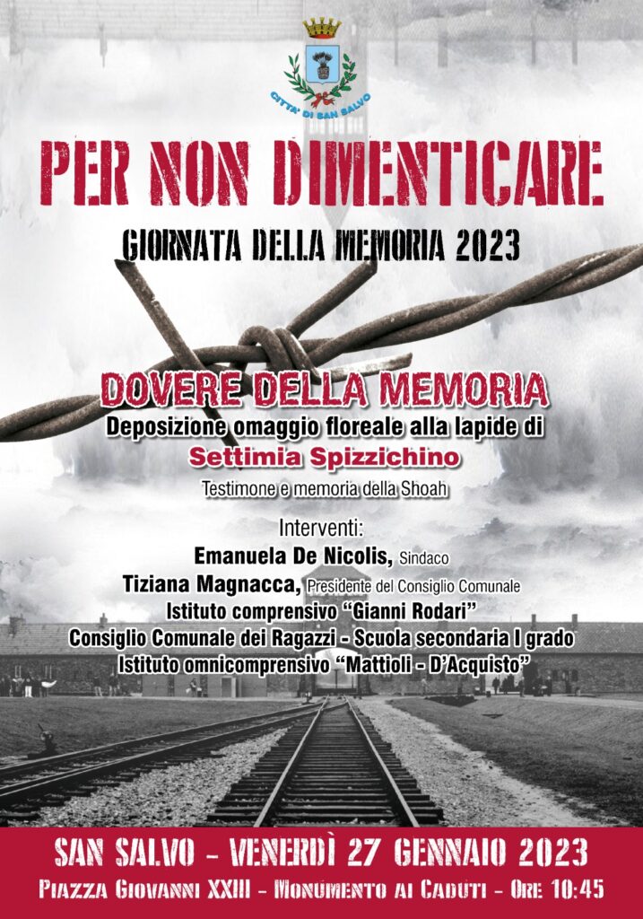 GIORNATA DELLA MEMORIA