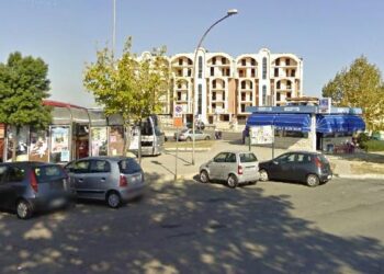 Il Terminal bus di Vasto. Foto d'archivio