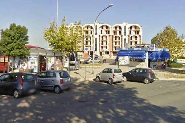 Il Terminal bus di Vasto. Foto d'archivio