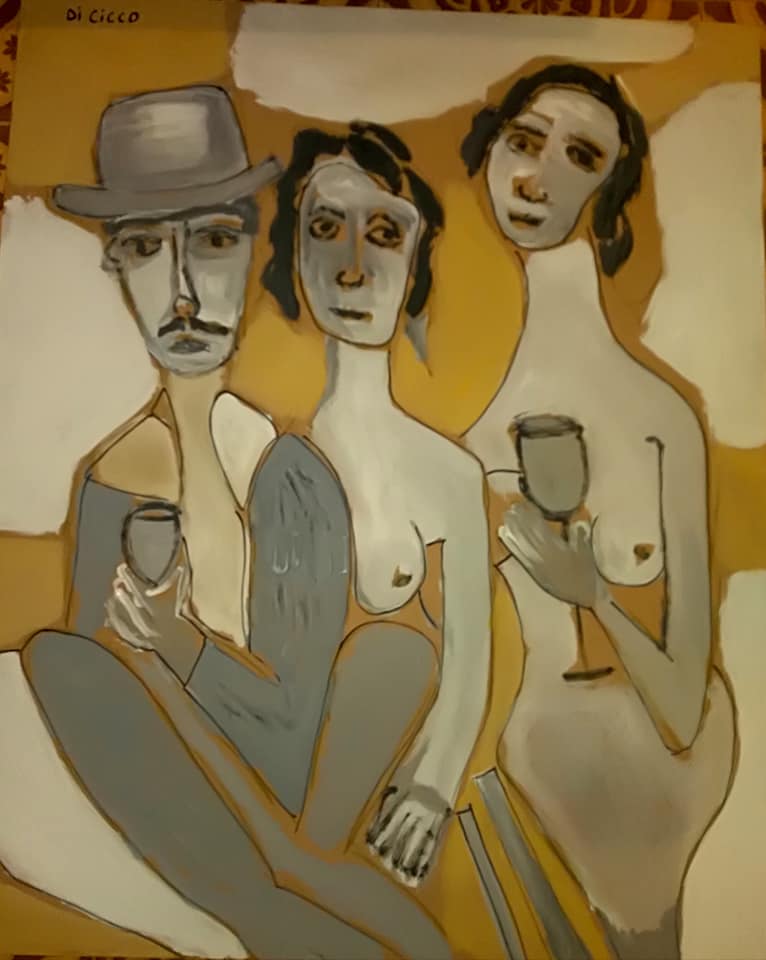 Tele e tavole, disegno e pittura: l'arte di Umberto Di Cicco - VIDEO 3 77411462 10159083495888496 298424712957001728 n