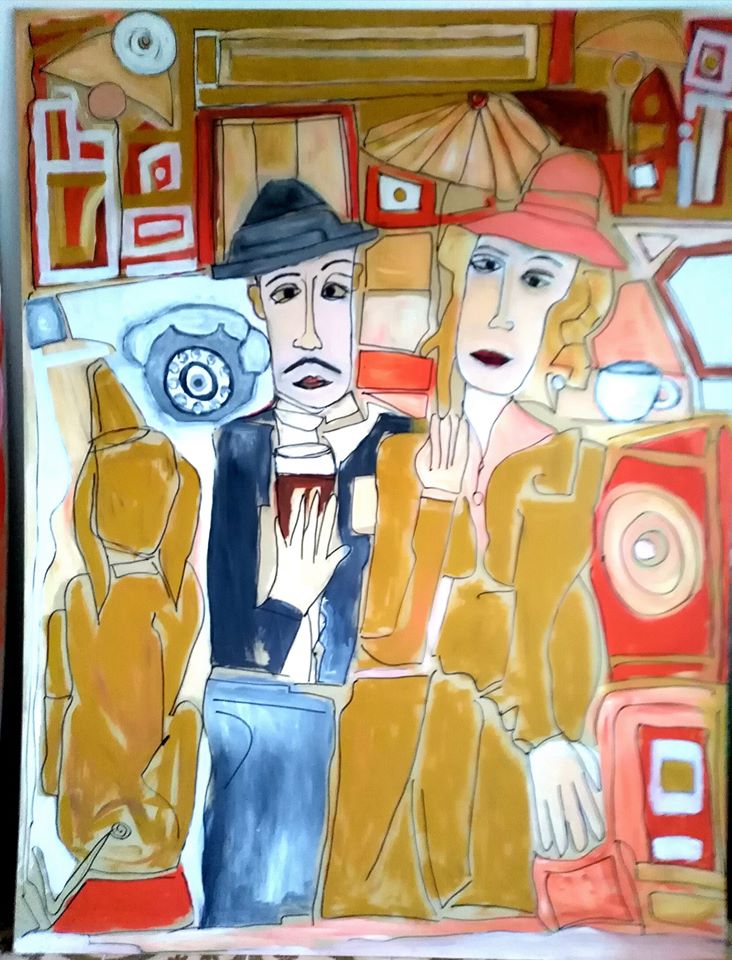 Tele e tavole, disegno e pittura: l'arte di Umberto Di Cicco - VIDEO 12 87486951 10159441885993496 3502445808689610752 o