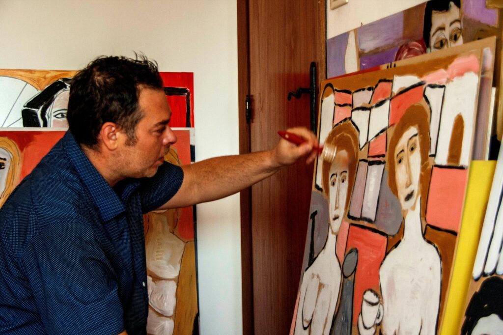 Tele e tavole, disegno e pittura: l'arte di Umberto Di Cicco - VIDEO 21 WhatsApp Image 2023 02 14 at 16.25.30