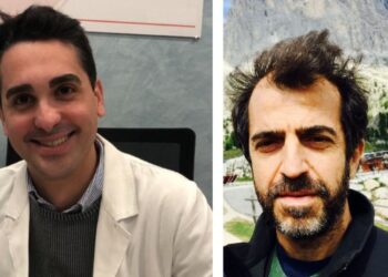 Da sinistra, Andrea Delli Pizzi e Massimo Caulo, curatori della ricerca